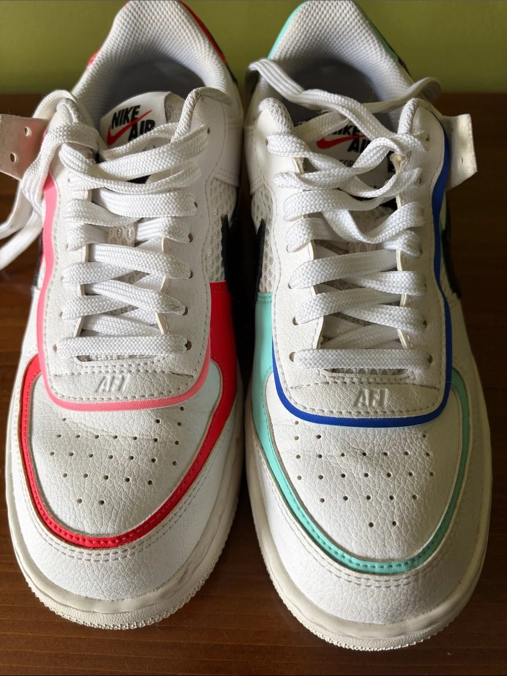 Ladies Nike Air Force 1 Tennis Shoes